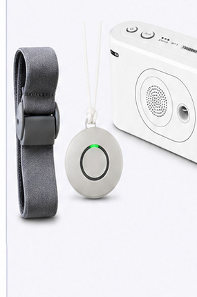 Lifeline Digital home alarm with pendant and wrist strap